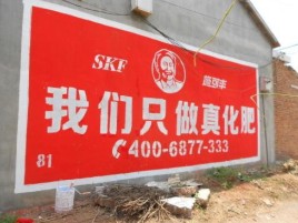吉安刷墙广告”蕴含了时代命题