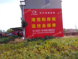 吉安墙体广告影响褪色的因素