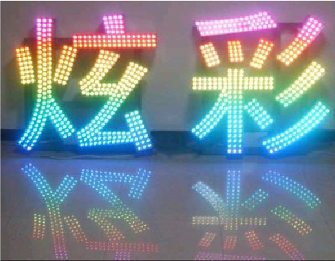 吉安LED发光字开始流行的原因。