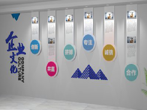 吉安企业文化墙需要传递什么办公文化？