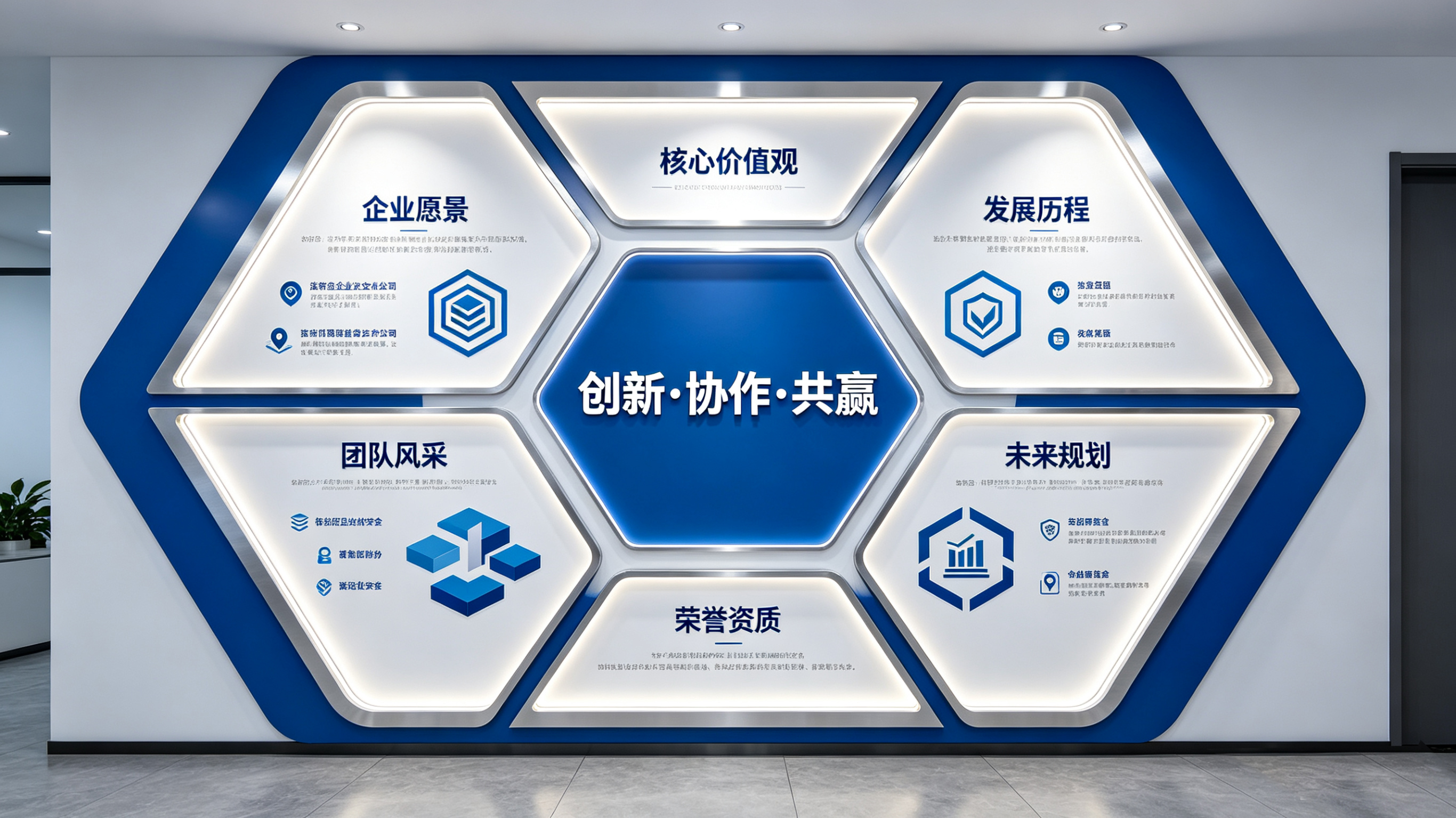 吉安企业文化墙六边形避坑指南（新手常犯5个错误）
